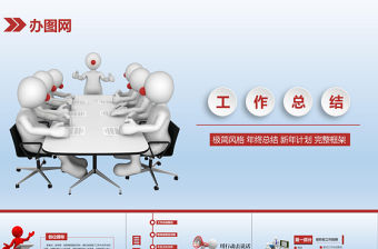 2021年工作總結報告PPT模板