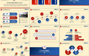 2019年公司工作總結PPT模板