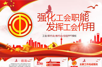 2019年中國工會民主管理維權工作PPT模板