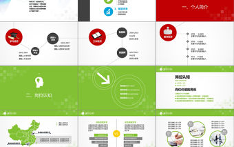 2021年競職述職報告PPT模板