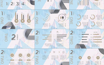 2018跑道沖刺年中總結(jié)計劃PPT模板