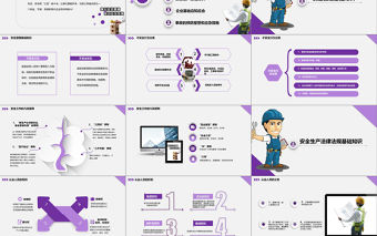 框架完整實用企業安全管理培訓PPT模板