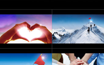 2017大氣震撼企業年會PPT視頻模板幻燈片