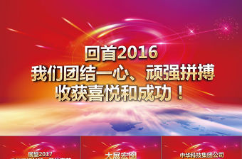 震撼倒計時2017贏戰雞年誓師頒獎年會