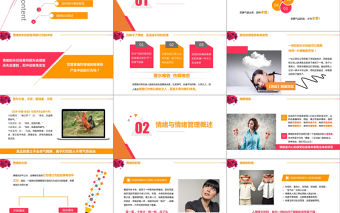 員工在職培訓情緒管理指南PPT模板