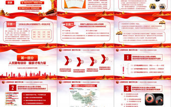 紅色大氣社會主義核心價值觀教育活動推廣策劃PPT模版