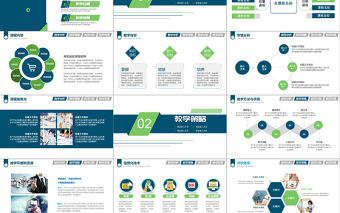 商務風信息化教學設計教師說課公開課PPT模板