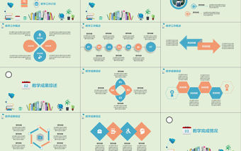 清新唯美老師教學(xué)工作匯報(bào)總結(jié)教學(xué)匯報(bào)教研PPT模板