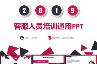 電話客服培訓PPT模板