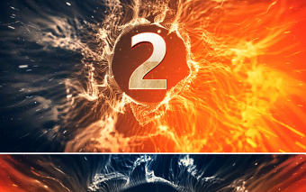 2021原創沖擊波震撼5秒倒計時視頻開場片頭PPT-版權可商用