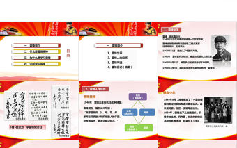 學習雷鋒精神黨課PPT課件