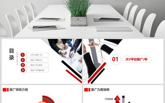 原創商場購物中心小程序營銷推廣招商手冊PPT