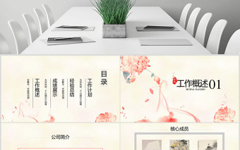 紅色飄逸中國(guó)風(fēng)2018年終總結(jié)動(dòng)態(tài)PPT