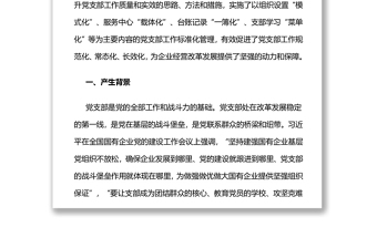 国电电力山西新能源:以标准化建设促进新能源企业党支部工作质量和实效提升