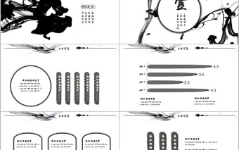 原創(chuàng)動(dòng)態(tài)水墨古風(fēng)商務(wù)總結(jié)ppt模板