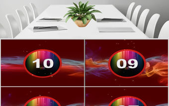 60秒彩色倒計時+抽獎頁