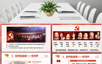 原創(chuàng)新時(shí)代榜樣力量榜樣3觀(guān)后感心得體會(huì)微黨課PPT-版權(quán)可商用