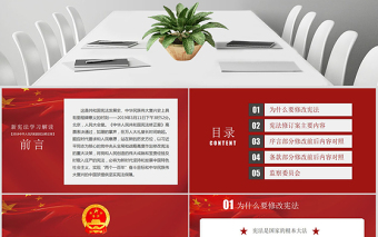 2018憲法修正案學習新憲法PPT