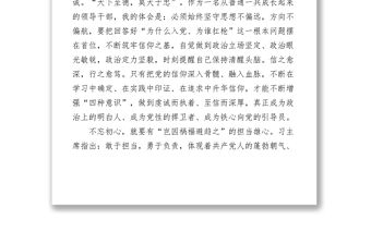 主題教育體會心得演講稿:不忘初心勇擔使命