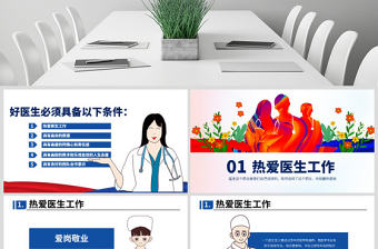 原創醫院醫生醫療醫學護理年終工作總結培訓PPT-版權可商用