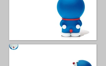 六張可愛哆啦A夢(mèng)PPT背景圖片