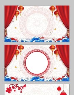 十张节日庆典PPT背景图片