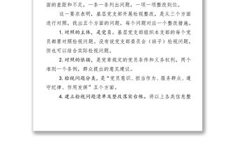 整改方案第二批主題教育存在問題檢視整改實用招法