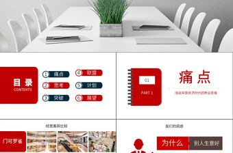 原創(chuàng)共享經(jīng)濟思維互聯(lián)網(wǎng)新零售共享項目計劃書PPT