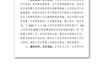 黨支部書記抓黨建述職評議考核工作總結報告
