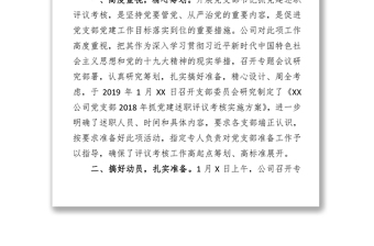 黨支部書記抓黨建述職評議考核工作總結(jié)報告