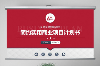 原創(chuàng)簡約實用的項目創(chuàng)業(yè)融資商業(yè)計劃書PPT