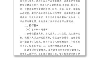 2020年黨支部工作計劃