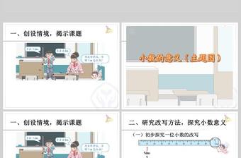  小數(shù)的意義和性質(zhì)小數(shù)的意義PPT模板