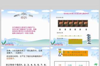  人教新課標數學四年級上冊《數的產生》PPT課件