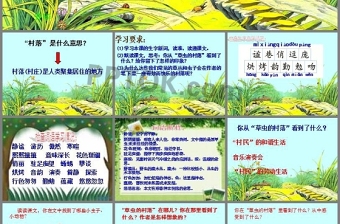 草蟲的村落課件