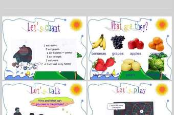  Unit 5 Do you like pears第五課時(shí)英語課件PPT模板