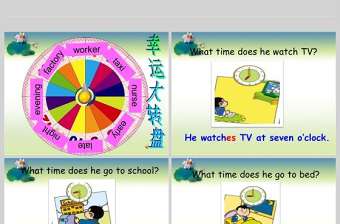  I will be home at 7 oclock 英語課件PPT模板