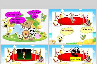  Unit 4  We love animals第五課時(shí)課件PPT模板