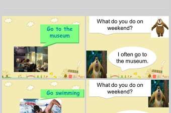  Unit 1 My day英語課件PPT模板