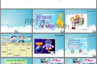 《Unit2 My days of the week》第三課時PPT課件