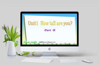  Unit1  How tall are you英語課件PPT模板