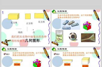  幾何圖形數(shù)學(xué)課件PPT模板