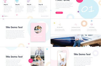 孟菲斯風(fēng)格創(chuàng)意匯報(bào)PPT模板