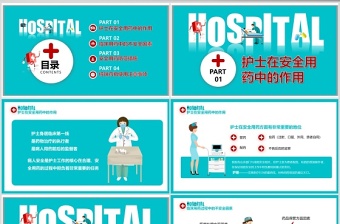 简约清新护理用药安全管理知识培训PPT