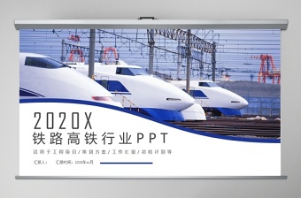 铁路高铁行业ppt