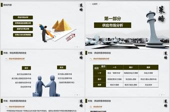 時尚簡約企業采購戰略培訓ppt