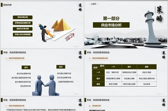 時尚簡約企業(yè)采購戰(zhàn)略培訓ppt