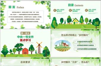 2019年中央一號文件鄉村振興戰略全方位精準解讀ppt課件