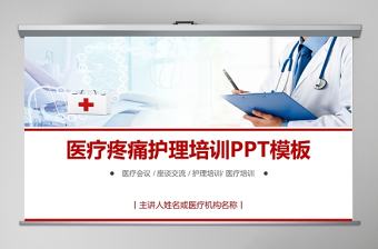 醫療疼痛護理培訓PPT模板