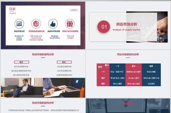 時尚創意風格企業采購培訓PPT模板